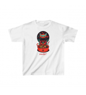 Unisex Çocuk Baskılı T-Shirt - Beyaz