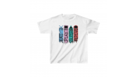 Unisex Çocuk Baskılı T-Shirt - Beyaz Unisex Çocuk Baskılı T-Shirt - Beyaz