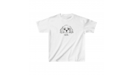 Unisex Çocuk Baskılı T-Shirt - Beyaz
