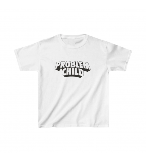 Unisex Çocuk Baskılı T-Shirt - Beyaz