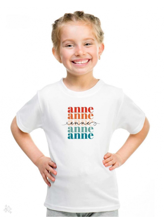 Unisex Çocuk Baskılı T-Shirt - Beyaz Unisex Çocuk Baskılı T-Shirt - Beyaz