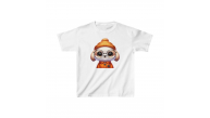 Unisex Çocuk Baskılı T-Shirt - Beyaz Unisex Çocuk Baskılı T-Shirt - Beyaz