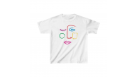 Unisex Çocuk Baskılı T-Shirt - Beyaz