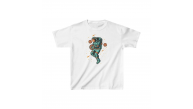 Unisex Çocuk Baskılı T-Shirt - Beyaz Unisex Çocuk Baskılı T-Shirt - Beyaz