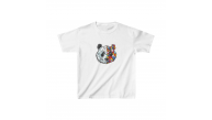 Unisex Çocuk Baskılı T-Shirt - Beyaz Unisex Çocuk Baskılı T-Shirt - Beyaz