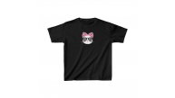 Unisex Çocuk Baskılı T-Shirt - Siyah Unisex Çocuk Baskılı T-Shirt - Siyah