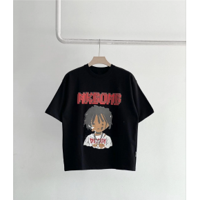 Unisex Çocuk Baskılı T-Shirt - Siyah