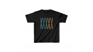 Unisex Çocuk Baskılı T-Shirt - Siyah Unisex Çocuk Baskılı T-Shirt - Siyah