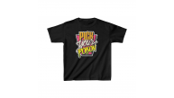 Unisex Çocuk Baskılı T-Shirt - Siyah Unisex Çocuk Baskılı T-Shirt - Siyah