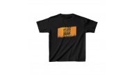 Unisex Çocuk Baskılı T-Shirt - Siyah Unisex Çocuk Baskılı T-Shirt - Siyah
