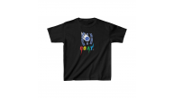 Unisex Çocuk Baskılı T-Shirt - Siyah Unisex Çocuk Baskılı T-Shirt - Siyah