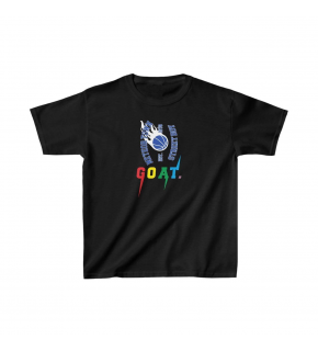 Unisex Çocuk Baskılı T-Shirt - Siyah