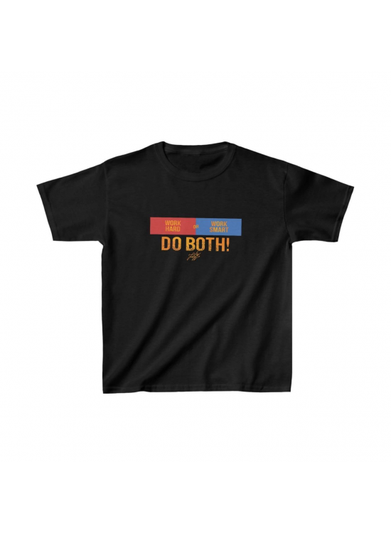 Unisex Çocuk Baskılı T-Shirt - Siyah Unisex Çocuk Baskılı T-Shirt - Siyah
