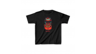 Unisex Çocuk Baskılı T-Shirt - Siyah Unisex Çocuk Baskılı T-Shirt - Siyah