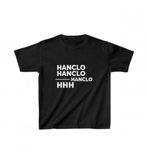 Unisex Çocuk Baskılı T-Shirt - Siyah