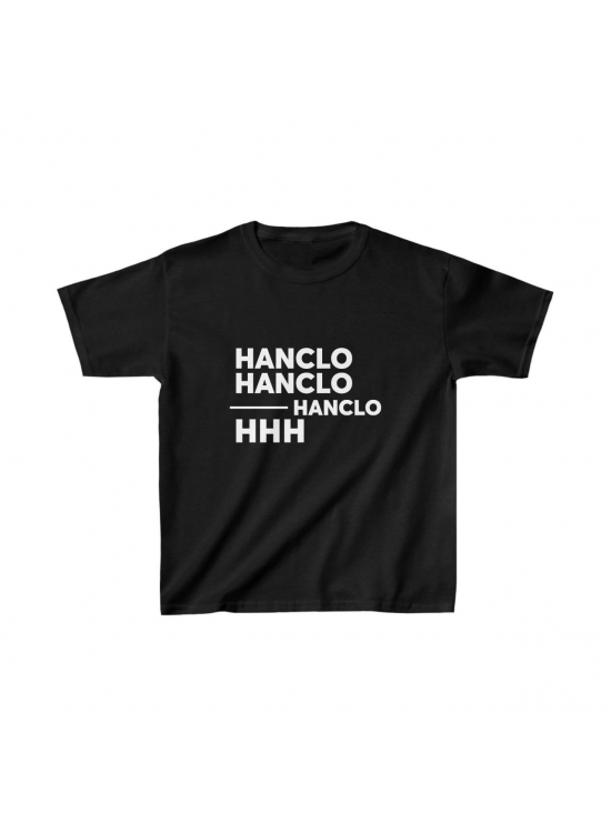 Unisex Çocuk Baskılı T-Shirt - Siyah Unisex Çocuk Baskılı T-Shirt - Siyah