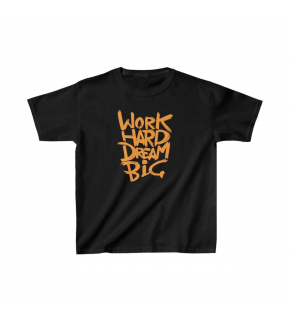 Unisex Çocuk Baskılı T-Shirt - Siyah