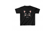 Unisex Çocuk Baskılı T-Shirt - Siyah Unisex Çocuk Baskılı T-Shirt - Siyah