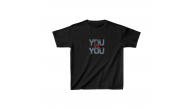 Unisex Çocuk Baskılı T-Shirt - Siyah Unisex Çocuk Baskılı T-Shirt - Siyah