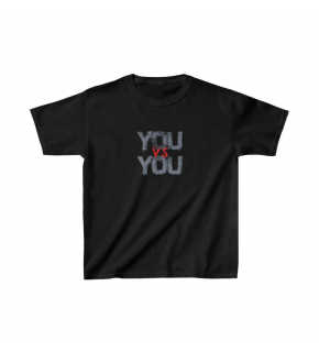 Unisex Çocuk Baskılı T-Shirt - Siyah