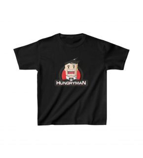 Unisex Çocuk Baskılı T-Shirt - Siyah