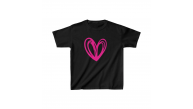 Unisex Çocuk Baskılı T-Shirt - Siyah Unisex Çocuk Baskılı T-Shirt - Siyah
