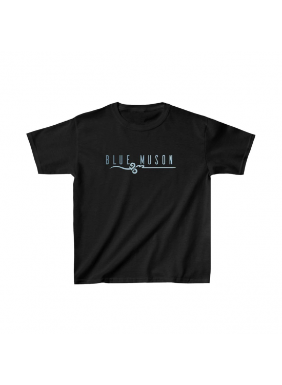 Unisex Çocuk Baskılı T-Shirt - Siyah Unisex Çocuk Baskılı T-Shirt - Siyah