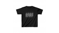 Unisex Çocuk Baskılı T-Shirt - Siyah Unisex Çocuk Baskılı T-Shirt - Siyah