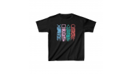 Unisex Çocuk Baskılı T-Shirt - Siyah Unisex Çocuk Baskılı T-Shirt - Siyah