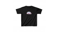 Unisex Çocuk Baskılı T-Shirt - Siyah