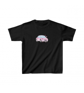 Unisex Çocuk Baskılı T-Shirt - Siyah