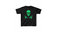 Unisex Çocuk Baskılı T-Shirt - Siyah Unisex Çocuk Baskılı T-Shirt - Siyah