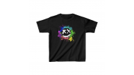 Unisex Çocuk Baskılı T-Shirt - Siyah Unisex Çocuk Baskılı T-Shirt - Siyah