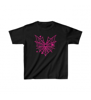 Unisex Çocuk Baskılı T-Shirt - Siyah