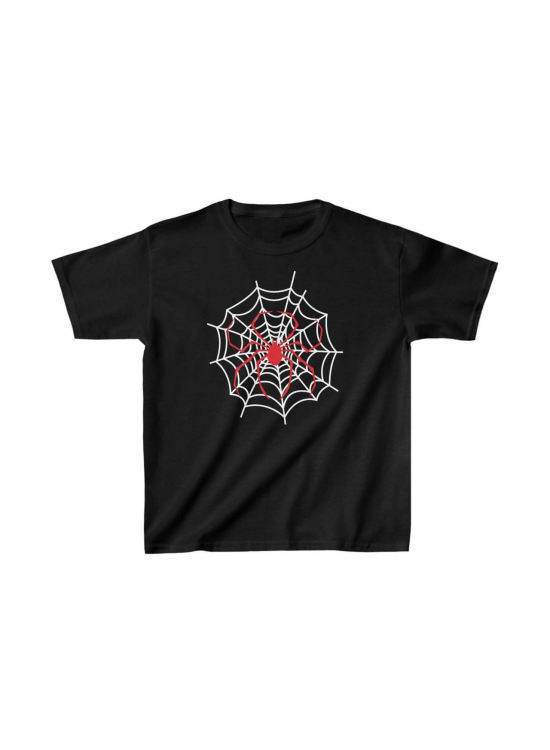 Unisex Çocuk Baskılı T-Shirt - Siyah Unisex Çocuk Baskılı T-Shirt - Siyah