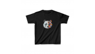 Unisex Çocuk Baskılı T-Shirt - Siyah Unisex Çocuk Baskılı T-Shirt - Siyah