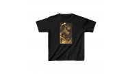 Unisex Çocuk Baskılı T-Shirt - Siyah Unisex Çocuk Baskılı T-Shirt - Siyah