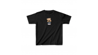 Unisex Çocuk Baskılı T-Shirt - Siyah Unisex Çocuk Baskılı T-Shirt - Siyah