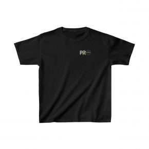 Unisex Çocuk Baskılı T-Shirt - Siyah