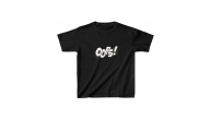 Unisex Çocuk Baskılı T-Shirt - Siyah