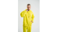 ERKEK 3 İplik Pamuklu Oversize Kapşonlu SweatShirt Hoodie - Sarı ERKEK 3 İplik Pamuklu Oversize Kapşonlu SweatShirt Hoodie - Sarı