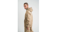 ERKEK 3 iplik Pamuklu Oversize Kapüşonlu Yıkamalı Hoodie SweatShirt - Bej ERKEK 3 iplik Pamuklu Oversize Kapüşonlu Yıkamalı Hoodie SweatShirt - Bej
