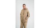 ERKEK 3 iplik Pamuklu Oversize Kapüşonlu Yıkamalı Hoodie SweatShirt - Bej ERKEK 3 iplik Pamuklu Oversize Kapüşonlu Yıkamalı Hoodie SweatShirt - Bej