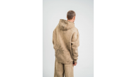 ERKEK 3 iplik Pamuklu Oversize Kapüşonlu Yıkamalı Hoodie SweatShirt - Bej ERKEK 3 iplik Pamuklu Oversize Kapüşonlu Yıkamalı Hoodie SweatShirt - Bej