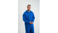 Erkek Açık Yakalı Oversize 3 İplik Pamuklu Sweatshirt - Mavii Erkek Açık Yakalı Oversize 3 İplik Pamuklu Sweatshirt - Mavii