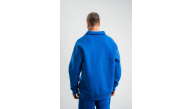 Erkek Açık Yakalı Oversize 3 İplik Pamuklu Sweatshirt - Mavii Erkek Açık Yakalı Oversize 3 İplik Pamuklu Sweatshirt - Mavii