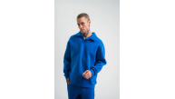 Erkek Açık Yakalı Oversize 3 İplik Pamuklu Sweatshirt - Mavii Erkek Açık Yakalı Oversize 3 İplik Pamuklu Sweatshirt - Mavii
