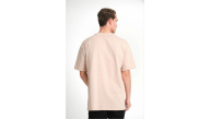 ERKEK Düz Tişört Bisikilet Yaka Kısa Kol Oversize T-shirt - Bej ERKEK Düz Tişört Bisikilet Yaka Kısa Kol Oversize T-shirt - Bej