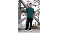 Erkek Düz T-Shirt Kısa Kol Bisiklet Yaka Regular Fit Rahat Kalıp Günlük Tişört - Haki Erkek Düz T-Shirt Kısa Kol Bisiklet Yaka Regular Fit Rahat Kalıp Günlük Tişört - Haki