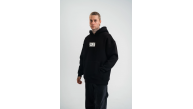 ERKEK 3 İplik Pamuklu Kapüşonlu Patchli Nakışlı Hoodie SweatShirt - Siyah ERKEK 3 İplik Pamuklu Kapüşonlu Patchli Nakışlı Hoodie SweatShirt - Siyah